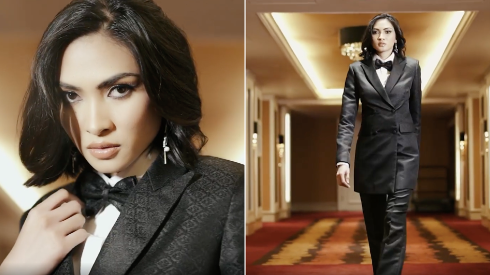 Bea Gomez Rocks a Full a Suit In Her Farewell Walk for Miss